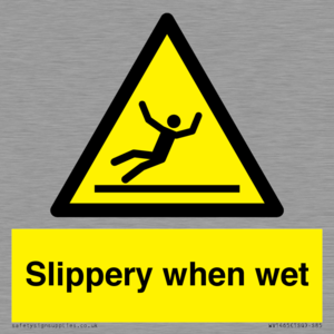slippery when wet